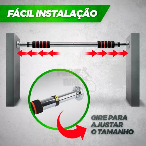 Barra fija para flexiones ejerció barra