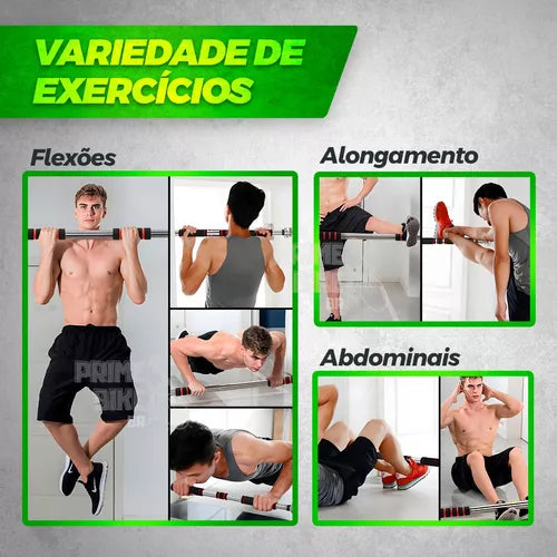 Barra fija para flexiones ejerció barra