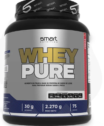 proteina WHEY PURE 5lb-smart nutrition